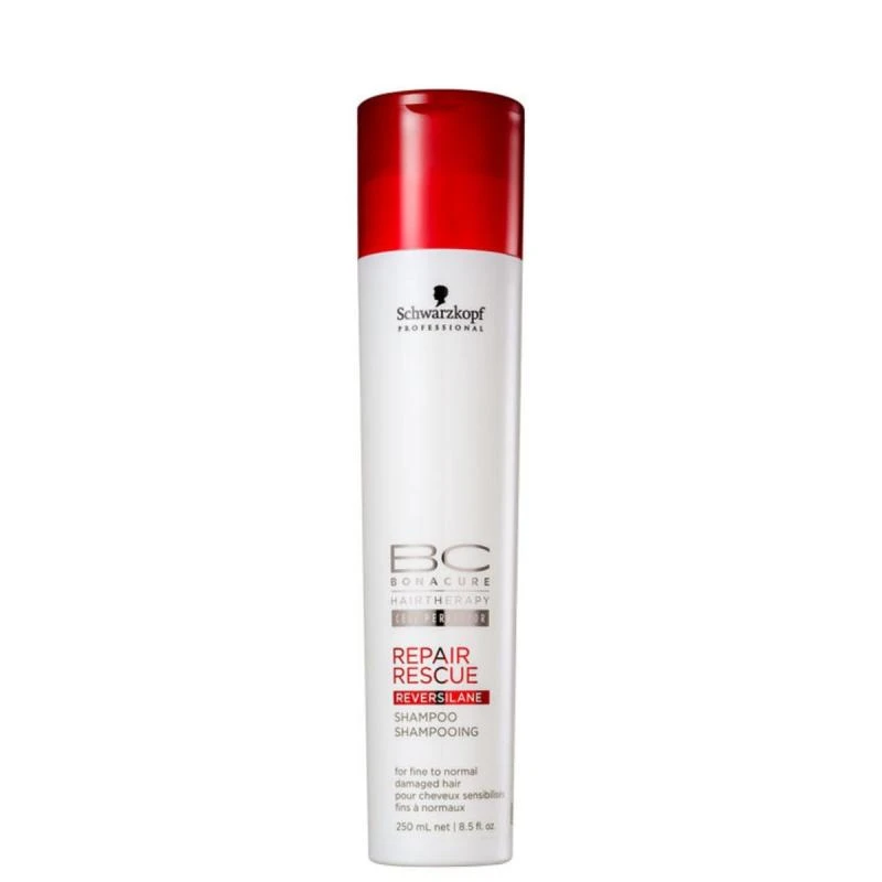 Shampoo Schwarzkopf Bc Repair Rescue 250ML para Cabelo Fino