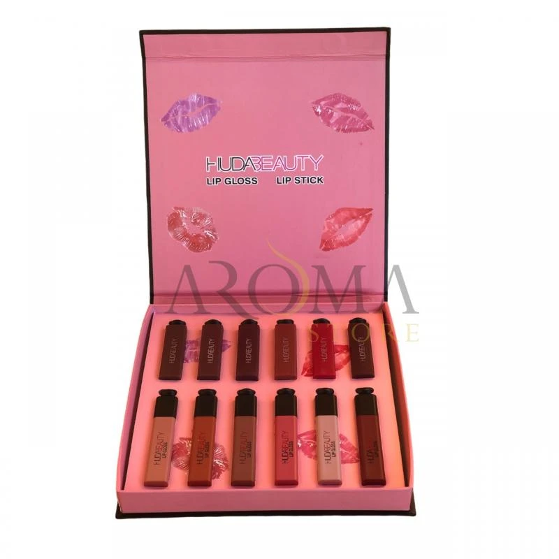 Kit 6 LipGloss + 6 LipStick H-58063
