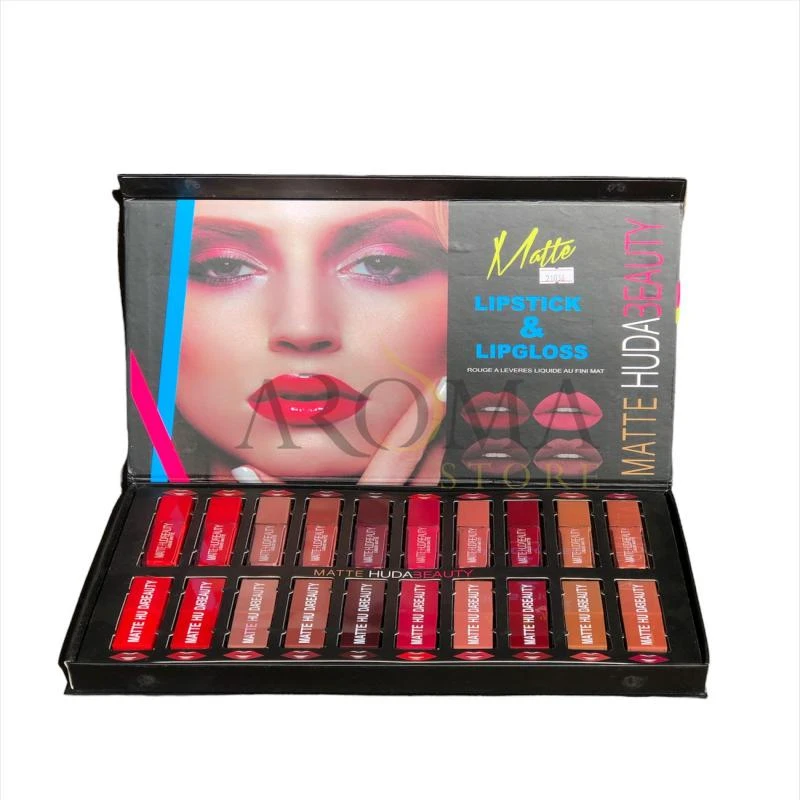 Kit Labial e Gloss 20 Unidades