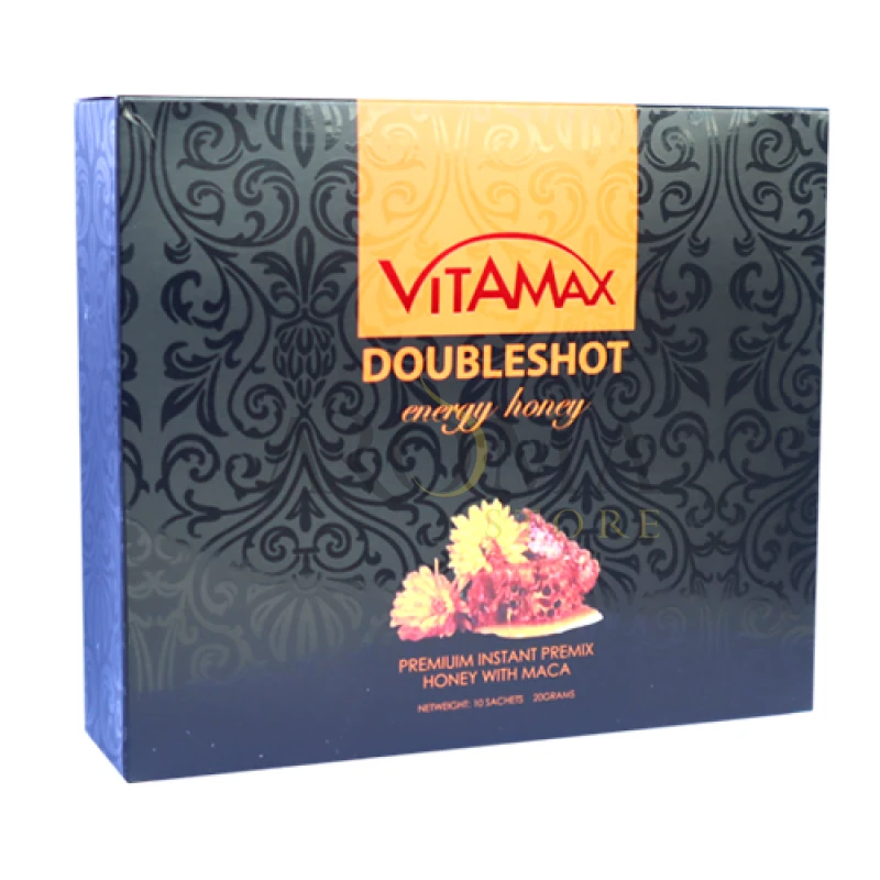 Mel Estimulante Assal VitaMax DoubleShot 10 Saches x 20GR