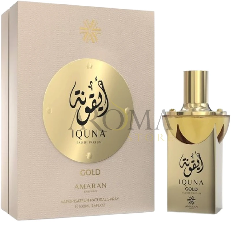 Perfume Amaran Exclusive Iquna Gold Eau de Parfum Unissex 100ML