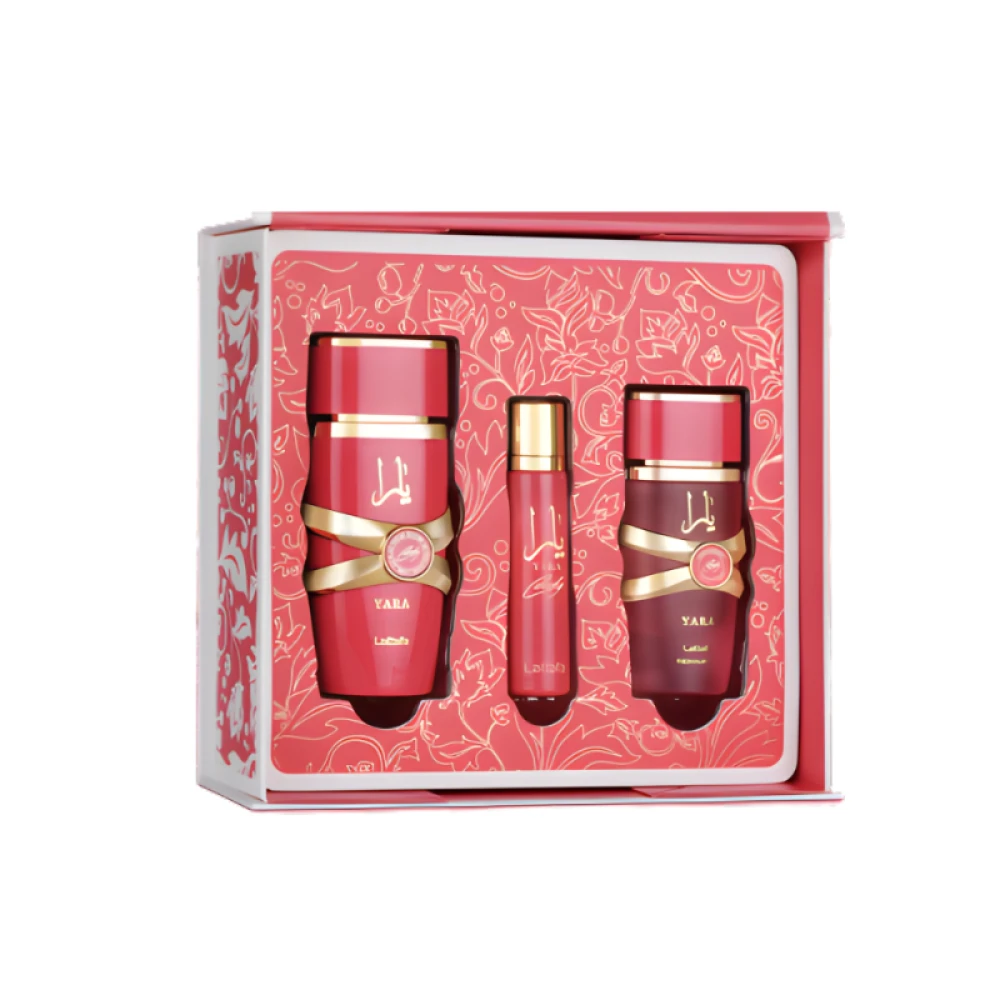Perfume Lattafa Kit Fragrance Gift Set Yara Candy Edp 3PCS