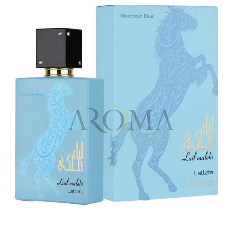 Perfume Lattafa Lail Al Maleki Morrocon Blue Eau de Parfum 100ML