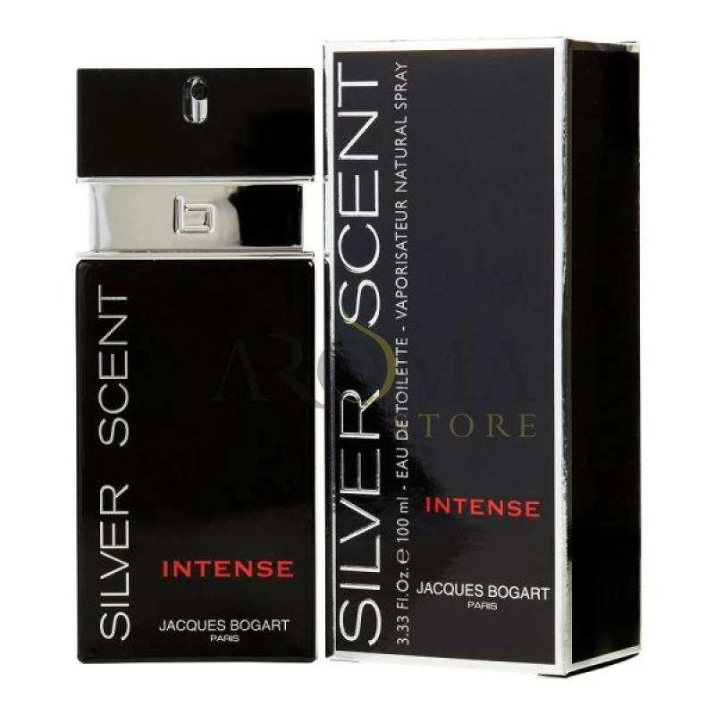 Perfume Jacques Bogart Silver Scent Intense Eau de Toilette Masculino 100ML