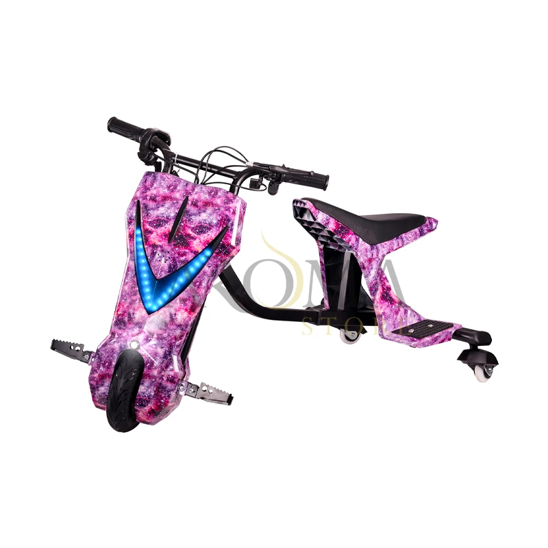 Triciclo Eletrico Pro-Move PM-211 Drifting Scooter - Rosa Galaxia