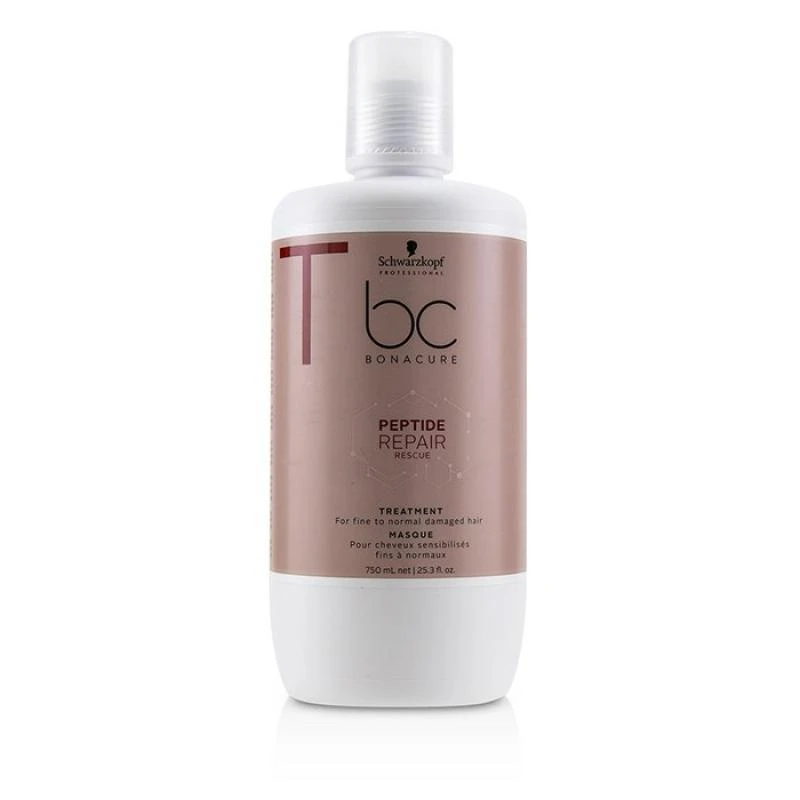 Mascara de Tratamento Schwarzkopf Repair Rescue 750ML p/ Cabelo Fino