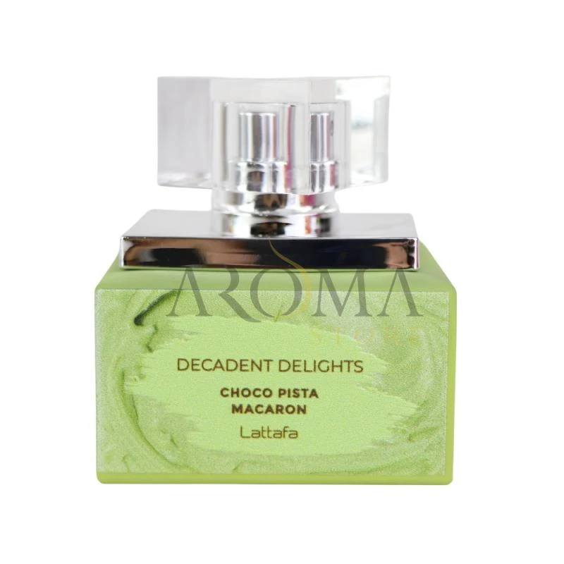 Perfume Lattafa Decadent Delights Choco Pista Macaron Edp 50ML Feminino