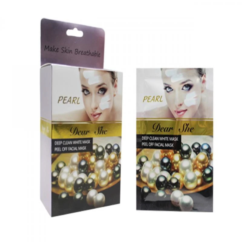 Mascara Removedora de Cravos Dear She Pearl 10 Saches x 6GR