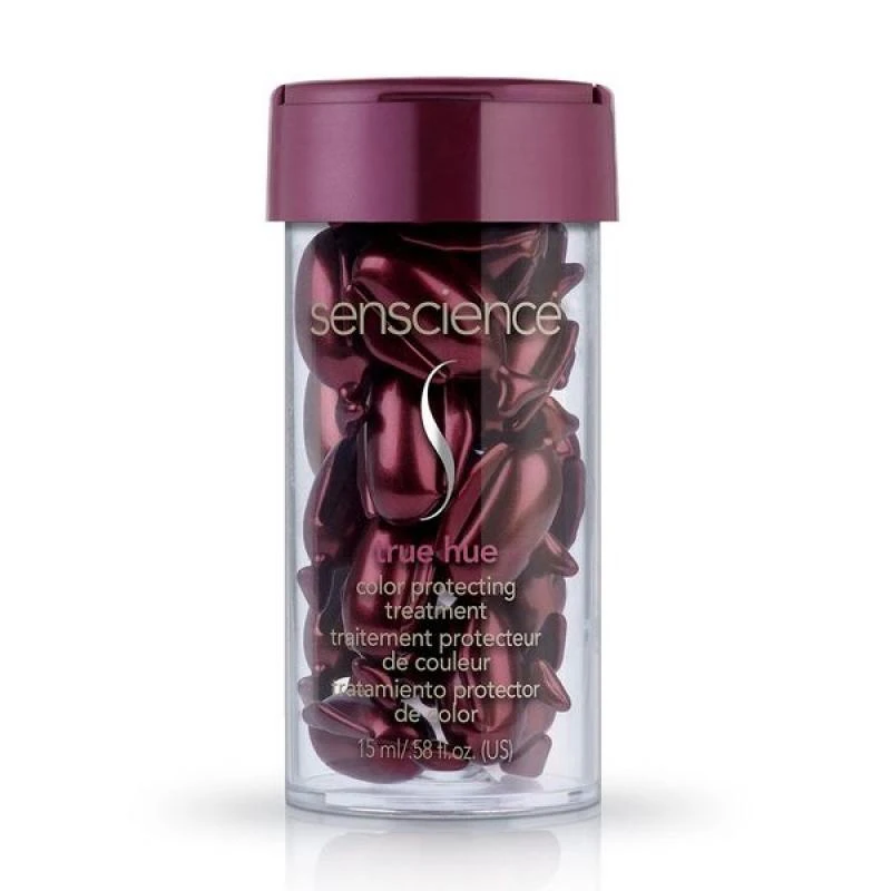 Capsulas de Tratamento para Cabelo Senscience True Hue 15ML/ 18 Capsulas