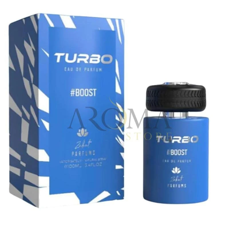 Perfume Zakat Turbo Boost Eau de Parfum 100ML Masculino