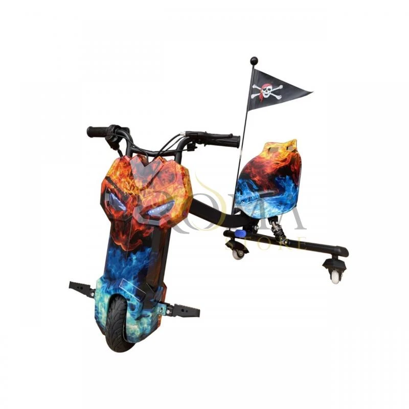 Triciclo Eletrico Pro-Move PM-400 Drifting Scooter - Gelo e Fogo