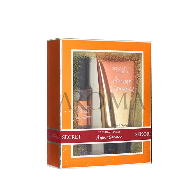 Kit 2in1 Senoritas Secret Amber Romance Gift Set 2x75ML