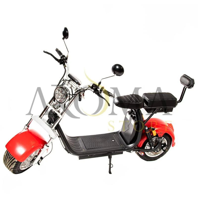 Moto Eletrica X11 1500W/ 2 Baterias/ 2 Assentos/ Aro 10- Vermelho Liso