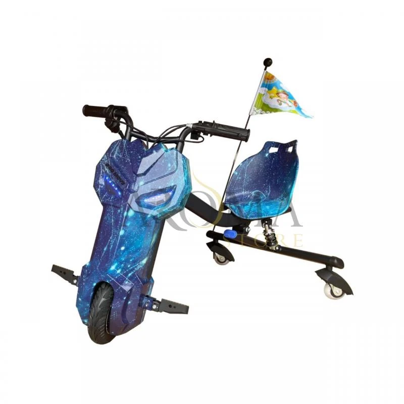 Triciclo Eletrico Pro-Move PM-406 Drifting Scooter - Azul Galaxia