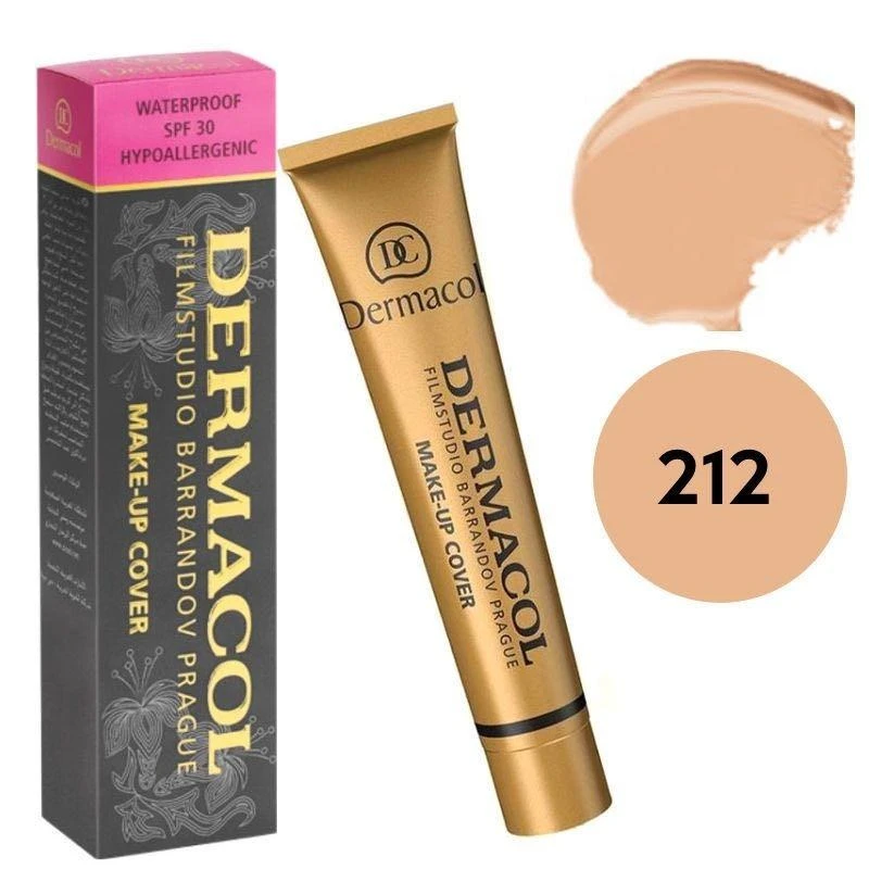 Base Dermacol Make-Up Cover Cor 212