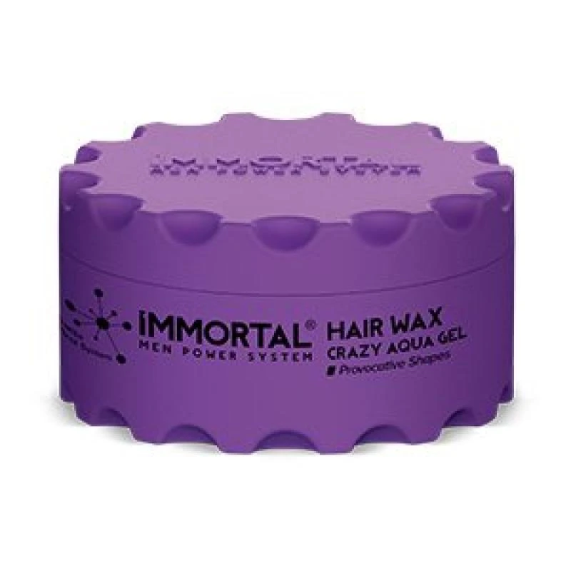 Cera para Cabelo Immortal Crazy Aqua Gel 150ML