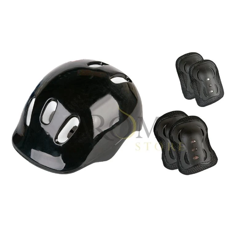 Kit De Proteção Infantil P/ Triciclo Eletrico Pro-Move - Capacete + Joelheira