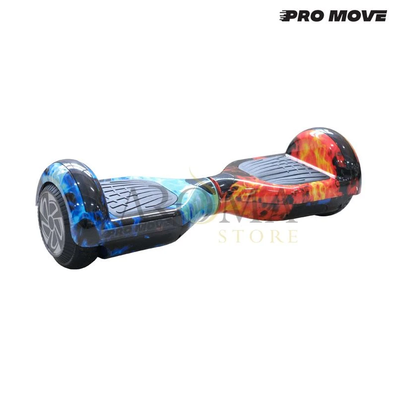 Scooter Pro-Move com Roda de LED 6.5"- Gelo e Fogo