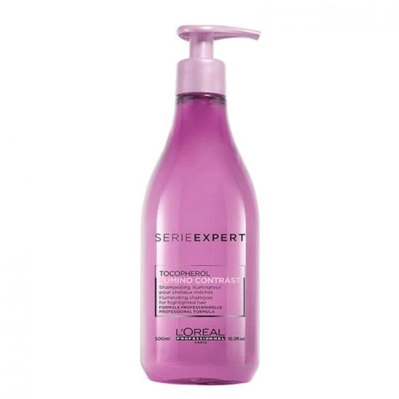 Shampoo L'Oreal Serie Expert Lumino Contrast Tocopherol 500ML (ESP)