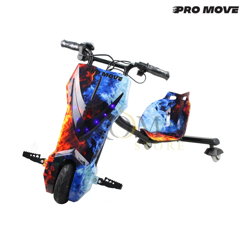 Triciclo Eletrico Pro-Move  PM-100 Drifting Scooter - Gelo e Fogo