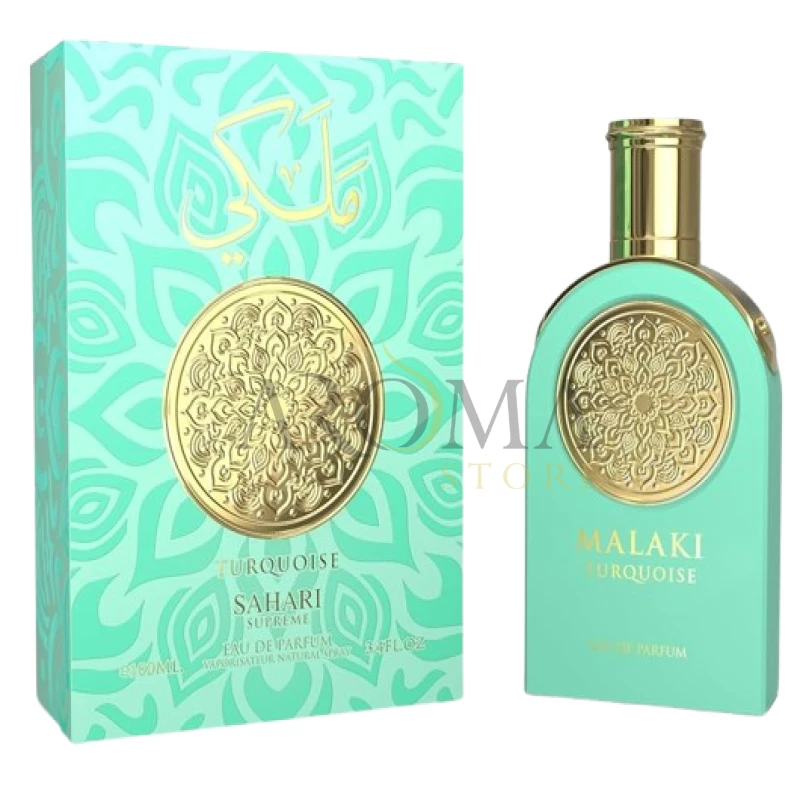 Perfume Sahari Supreme Malaki Turquoise Eau de Parfum Unissex 100ML