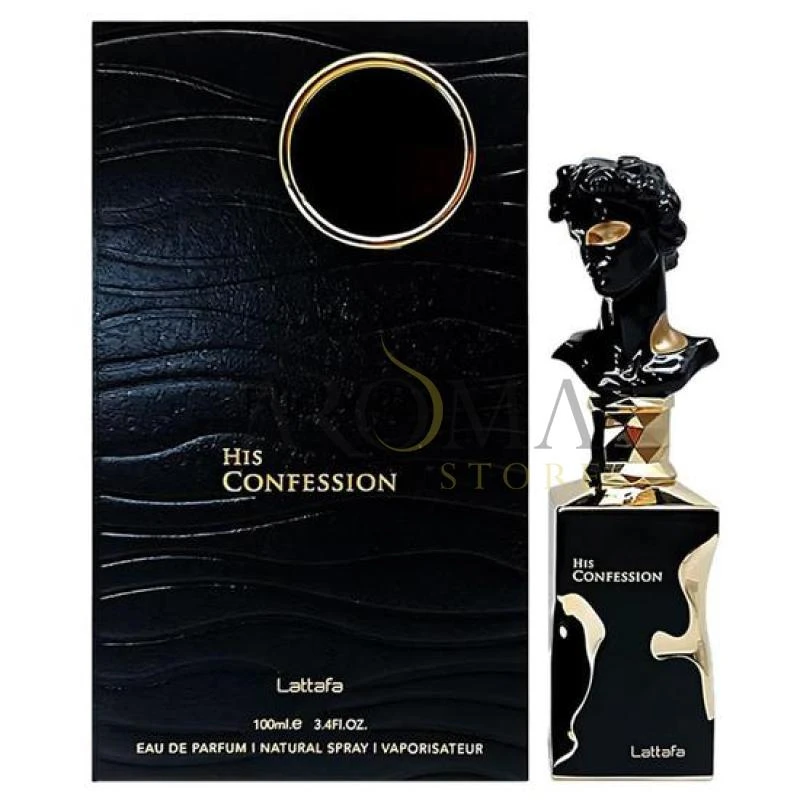 Perfume Lattafa His Confession Eau de Parfum Masculino 100ML