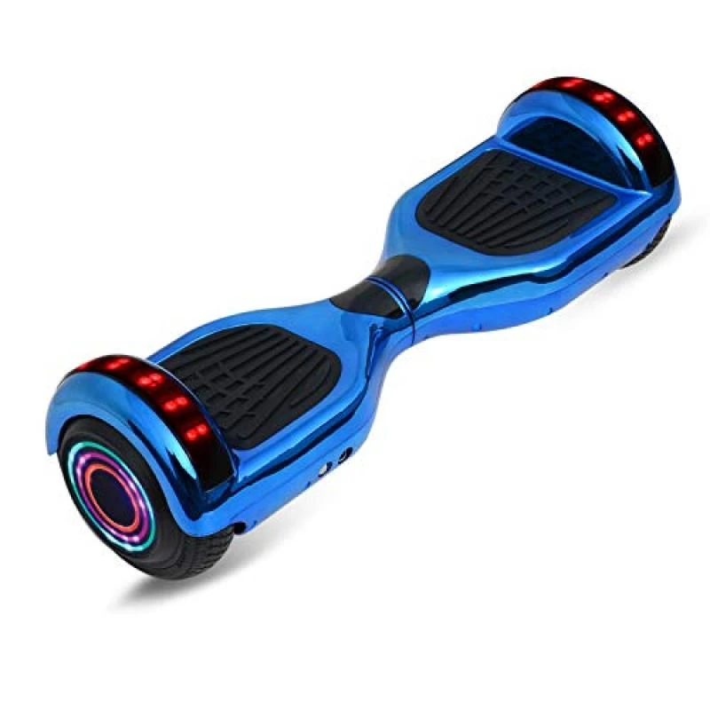 Scooter Smart Balance Wheel com Roda de 6.5" e Bluetooth - Azul Chrome