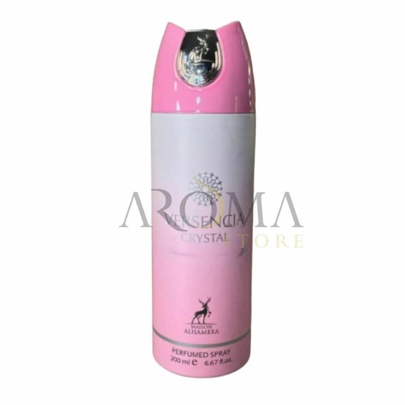 Spray Corporal Perfumado Maison Alhambra Versencia Crystal Feminino 200ML