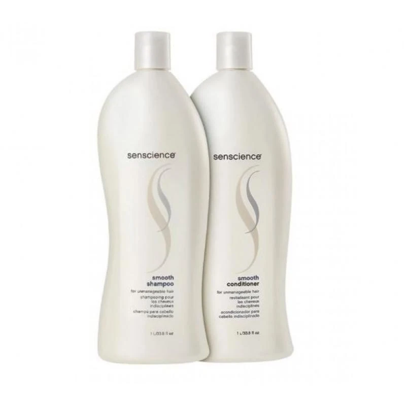 Kit Senscience Smooth Duo Shampoo e Condicionador 1LT
