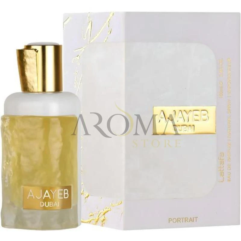 Perfume Lattafa Ajayeb Dubai Portrait Eau de Parfum Unissex 100ML