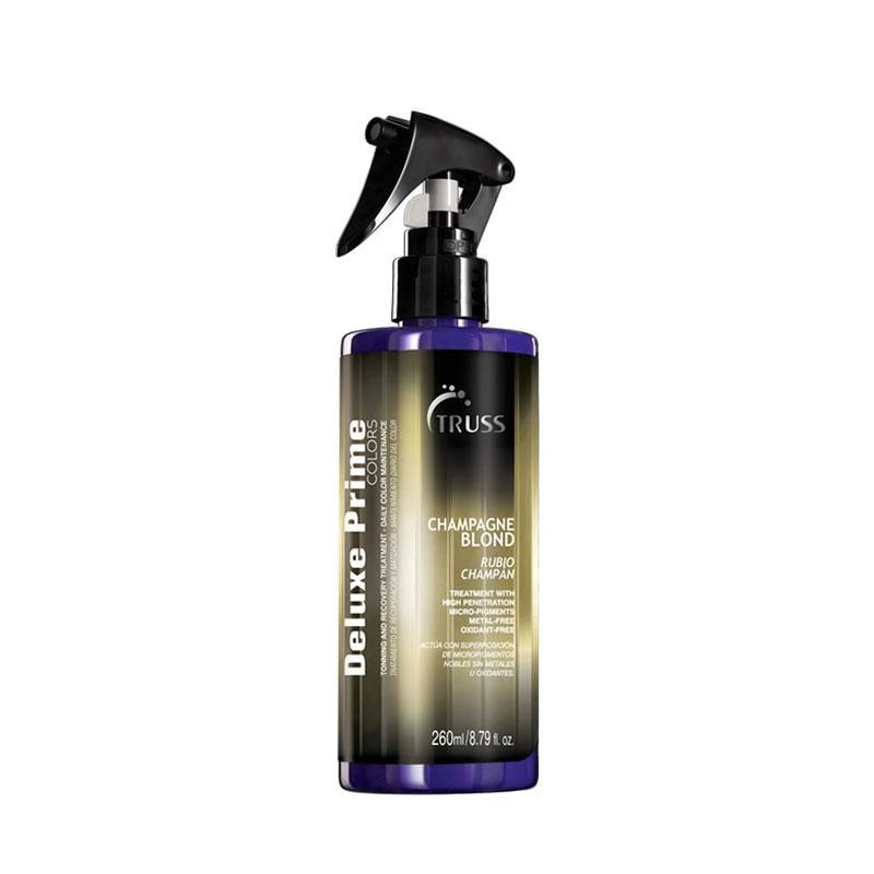 Truss Blond Deluxe Prime Colors Hair Reconstructor Para Cabelos Loiros 260ml