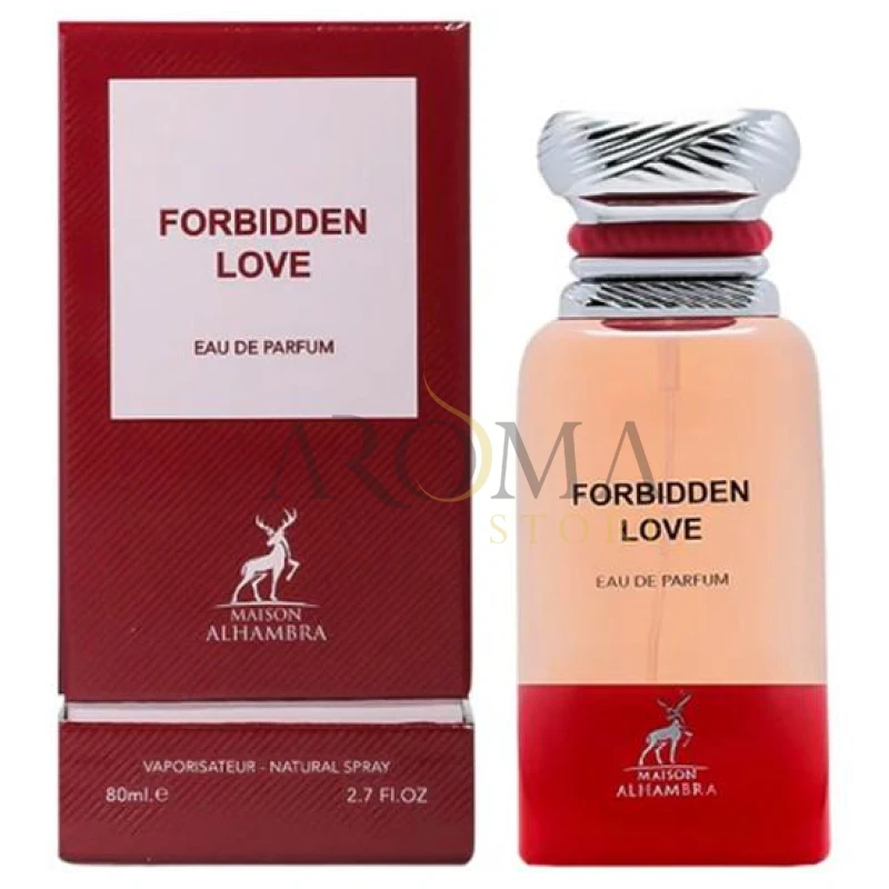 Perfume Maison Alhambra Forbidden Love Eau de Parfum Unissex 80ML