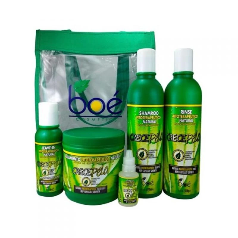 Kit Tratamento Capilar Boe Crece Pelo 5pcs