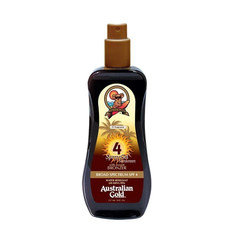 Bronzeador Australian Gold Spray Gel SPF4 237ML