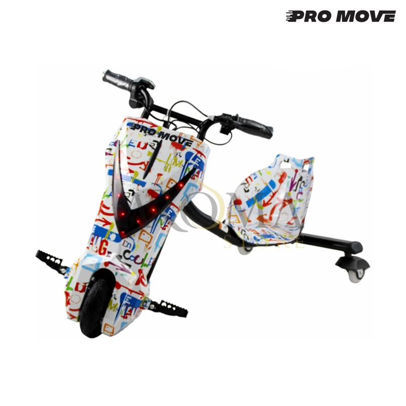 Triciclo Eletrico Pro-Move PM-104 Drifting Scooter - Grafite