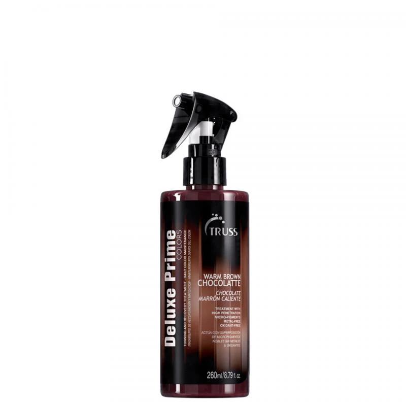 Spray Uso Obrigatorio Truss Deluxe Prime Warm Brown Chocolate 260ML