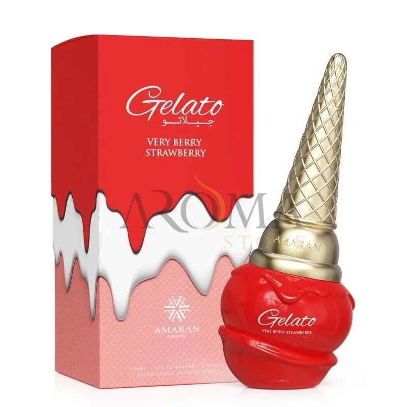 Perfume Amaran Gelato Very Berry Strawberry Unisex 100ML