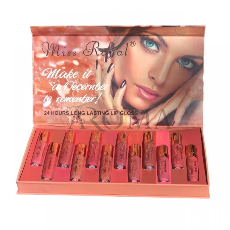 Kit LipGloss 12 unidades MR-377