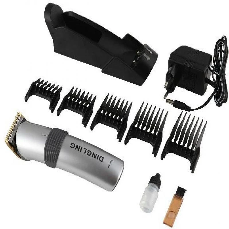 Maquina de Corta Cabelo DingLong Professional Hair Clipper  RF-609 220/240V-50/60 Hz 5pecas