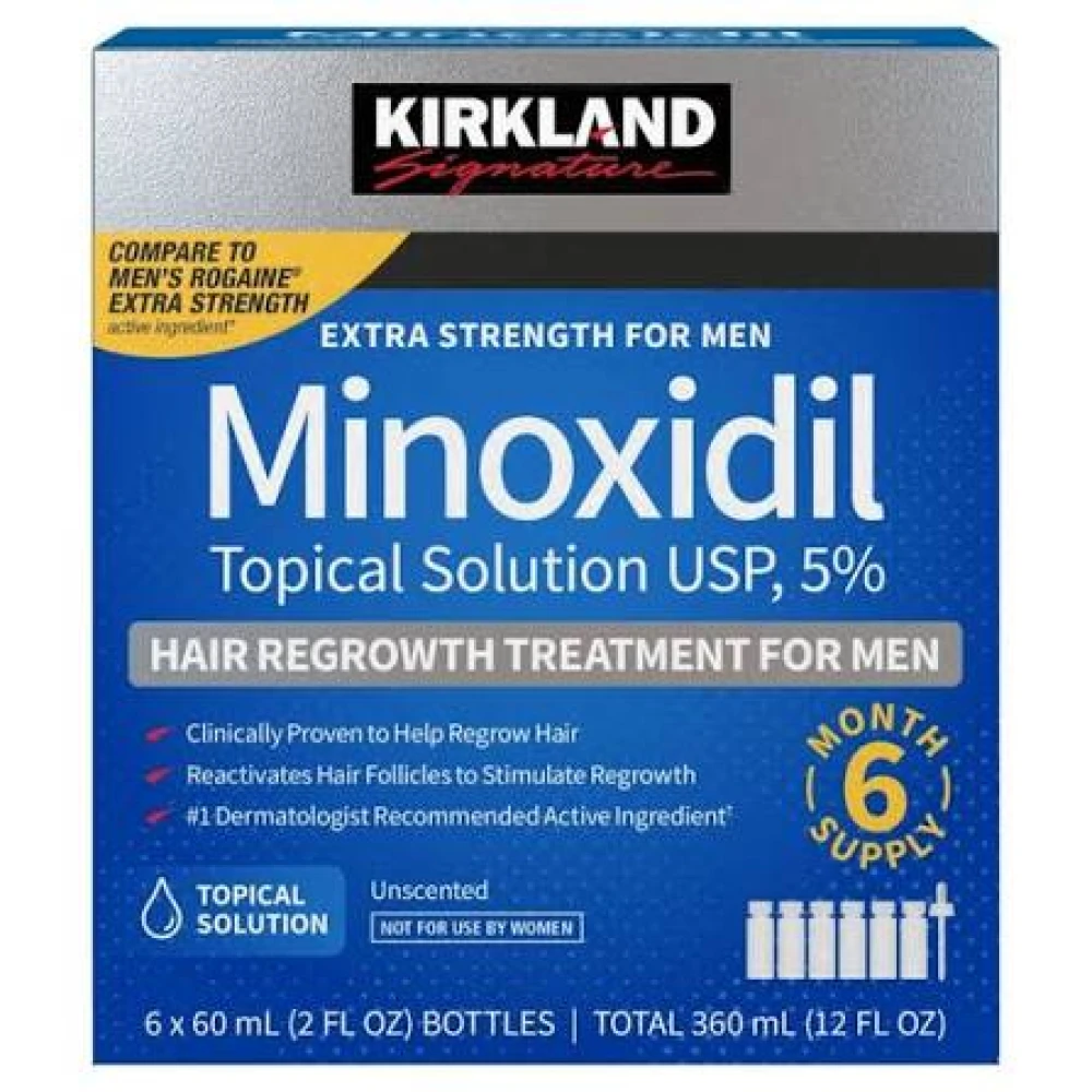 Minoxidil Kirkland 6x60ML