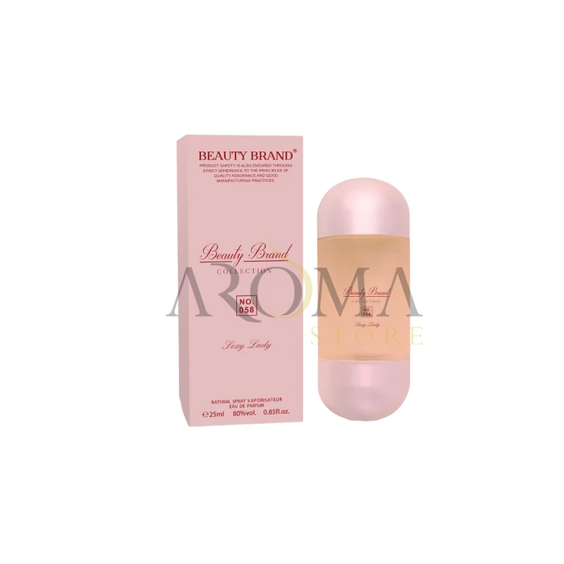 Beauty Brand Collection N.º 058 Sexy Feminino 25ML