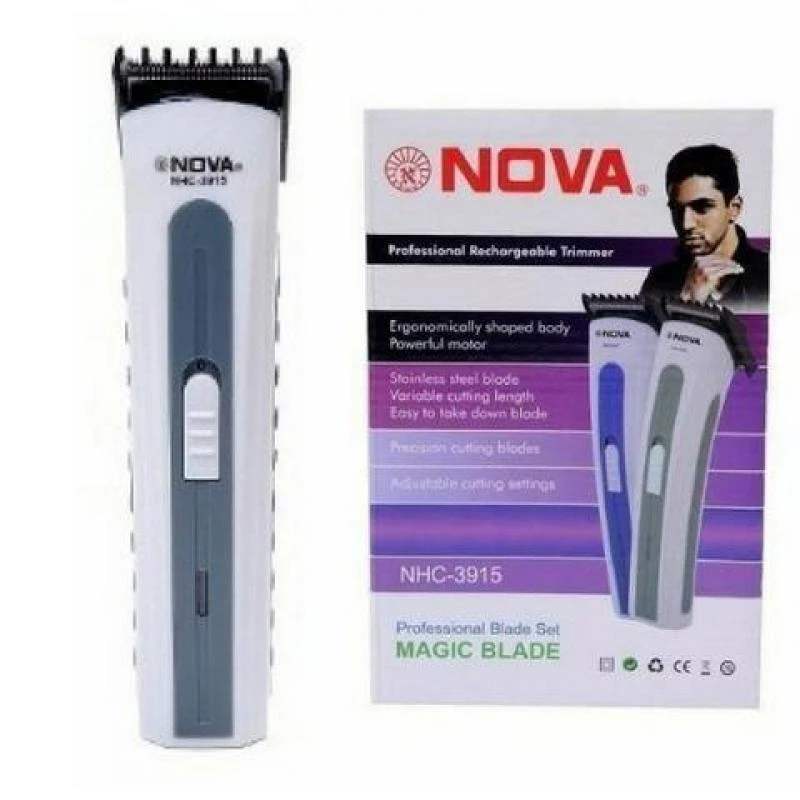 Maquina de Corta Cabelo Nova Professional Blade Set 110-220V 50Hz/60Hz